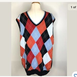 Brooks Brothers 346 Men Argyle Sweater Vest